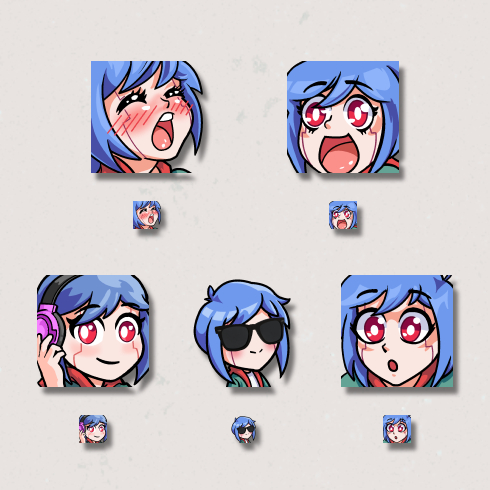 Jae Emote art by Kevin Warren