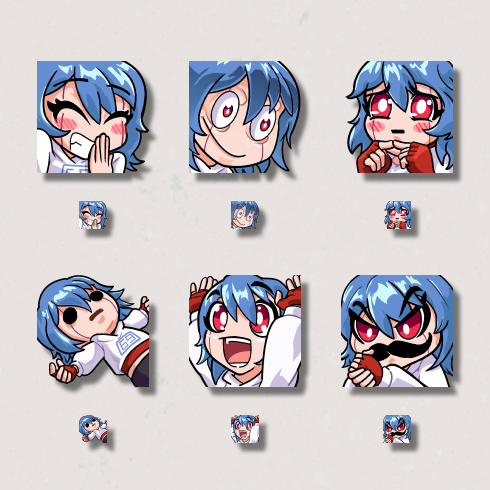 Jae Emote art by Kevin Warren