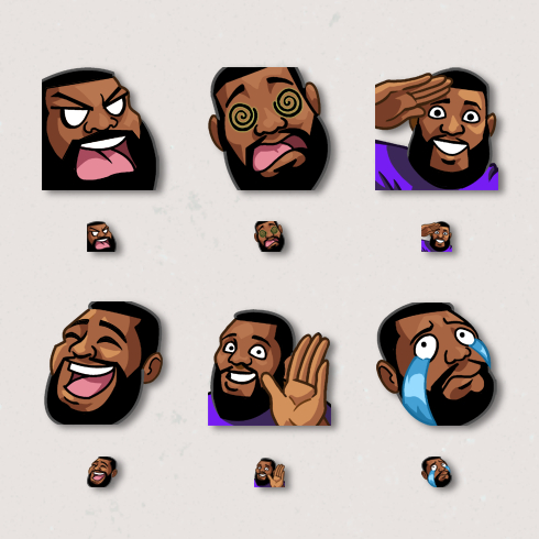 Big Cheese Emote art by Kevin Warren