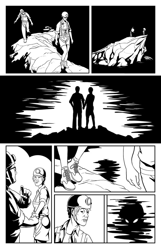 OFFERING, Issue 1: page 6 art by Kevin Warren